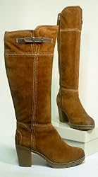 Tamaris Leder TREND Stiefel Schmalschaft muscat