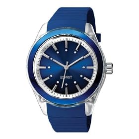Esprit - A.ES900642005 - Montre Femme - Quartz Analogique - Bracelet R�sine Bleu