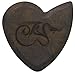 Hardened Dragon's Heart Guitar Pick - 1500 Hours of Durability, 2.5mm Thickness, Single Pack