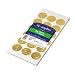 Geographics Self-Adhesive Embossed Seals, Gold, 54 per Pack (45204)