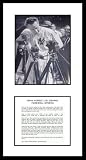 Lou Gehrig Framed Photo with Farewell Retirement Speech at Yankee Stadium
