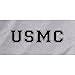 USMC Athletic Marines Short Sleeve T-Shirt in Sport Grey - X-Large