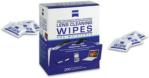 SCS Zeiss Pre-moistened Lens Cleaning Wipes - 200 Ct. by Deep Discount Center