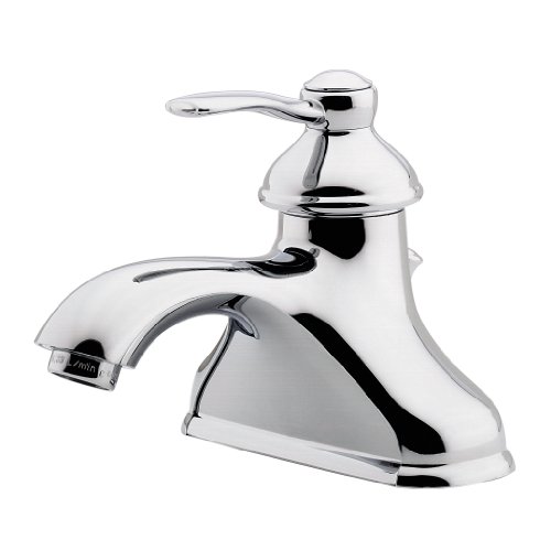 Pfister T42PC00 Portland 4-Inch Centerset Bathroom Faucet, Polished Chrome