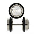 Stainless Steel Fake Plug with Clear CZ - 16g Wire - 0g Fake Plug - Sold as a Pair Stainless Steel Fake Plug with Clear CZ - 16g Wire - 0g Fake Plug - Sold as a Pair
