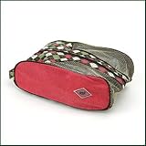 GlovIt Pink&Green Argyle Shoe Bag