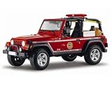 1:18 Jeep Wrangler Fire Truck
