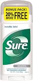 Sure Invisible Solid Antiperspirant & Deodorant, Unscented