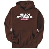 Hoodie Mens Brown