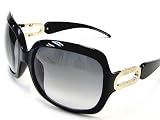 Jimmy Choo - JIMMY CHOO MARGE/S Shiny Black NLC Sunglasses  