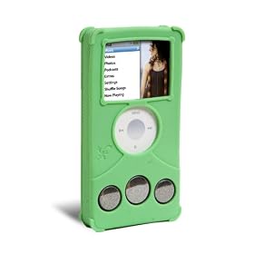 ifrogz Audiowrapz Speaker Case for iPod nano 3G (Mint Green) by iFrogz
