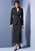 metrostyle One-Button Column Skirtsuit