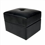 Dorel Home Products 3322 096 Emma Revolution Ottoman, Black