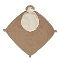 Angel Dear 14" x 14" Blankie in Brown Monkey
