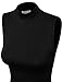 FPT Womens Sleeveless Rayon Mock Neck Top (S-3XL)