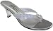 Dezario Madonna Women's Medium Heel Thong Sandals. Image