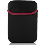 13" 13.3" Black Reversible Neoprene Laptop Sleeve Bag Case for Pro/Air