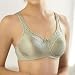 How To Measure Bra Sizes : Glamorise Elegance Molded Satin Bra Style 9095