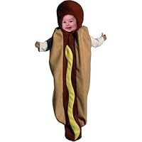 Adorable Baby Bunting Hot Dog Costume with Hood