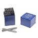 36 Piece Letter & Number Punch Set For Stamping Metal 1/16 Inch 1.5mm (1 Set)