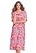 Dreams Women's Plus Size Long Print Sleepshirt