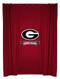 Best Quality Georgia Bulldogs Shower Curtain Bright Red By Pem America