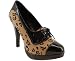 LEOPARD OXFORD HEEL