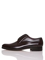 George's Zapatos Cordones Pala Lisa (Burdeos Oscuro)