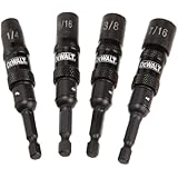 DEWALT DWPVTDRV 4-Piece IMpact Ready Magnetic Nut Driver Set