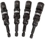 DEWALT DWPVTDRV 4-Piece IMpact Ready Magnetic Nut Driver Set