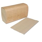 Tork® Single-Fold Towels, Natural, 10-1/4 x 9-1/8, 1-Ply, 250/Pack, 16 Packs/Carton