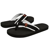 San Francisco Giants Black Basic Unisex Flip Flops (X-Small)