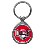 Set of 2 Washington Nationals High-Polish Chrome Key Tag - MLB Baseball - Fan Shop