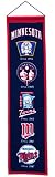 MLB Minnesota Twins Heritage Banner