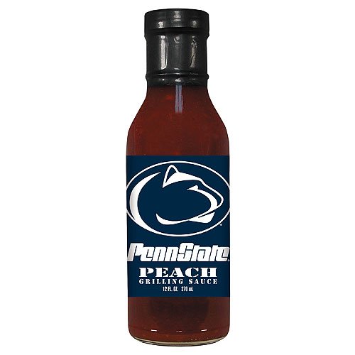 Penn State Nittany Lions NCAA Peach Grilling Sauce - 12oz by Hot Sauce Harry