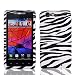 Bundle Accessories for Verizon Motorola Droid RAZR 4G LTE Accessory - Wild Zebra Designer Protective Hard Case Cover + MyDroid Magnet