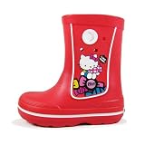 CROCS(クロックス) 長靴 jaunt ジョーント ハローキティ キッズ レッド jaunt-kitty-12143-610-red 8/9(15.5cm)