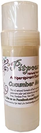 Pitpourri Natural Antiperspirant Deodorant (Cucumber Melon), 2 oz