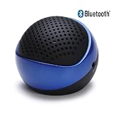 Accessorise (TM) Portable Bluetooth Wireless Mini Speaker System for PC / Cell Phone / Tablet / MP3 Player (Zaffre Blue) ~ Accessorise Your Life