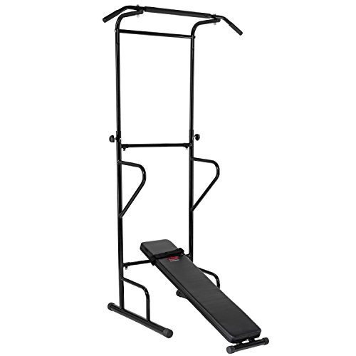 Pure Fitness and Sports PS300 Pull Up Station - Black Pure Fitness and Sports PS300 Pull Up Station - Black