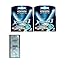 Wilkinson Sword Xtreme3, 4 Count Refill Razor Blades (Pack of 2) with FREE Loving Color trial size conditioner