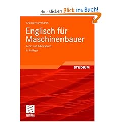 Englisch f�r Maschinenbauer: Lehr- und Arbeitsbuch (Viewegs Fachb�cher der Technik)