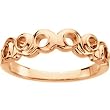 14K Rose Gold Mother's Ring - 6 Gemstone -- YOU CHOOSE THE COLORS!