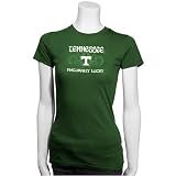 Tennessee Volunteers Ladies Green Naturally Lucky T-Shirt