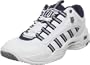 K-Swiss Men's Ultrascendor Tennis Shoe,White/Navy/Silver,10 M