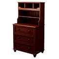 Lullaby 3 Drawer Chest with Hutch - Sumptuous Cherry