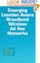 Emerging Location Aware Broadband Wireless Ad Hoc Networks