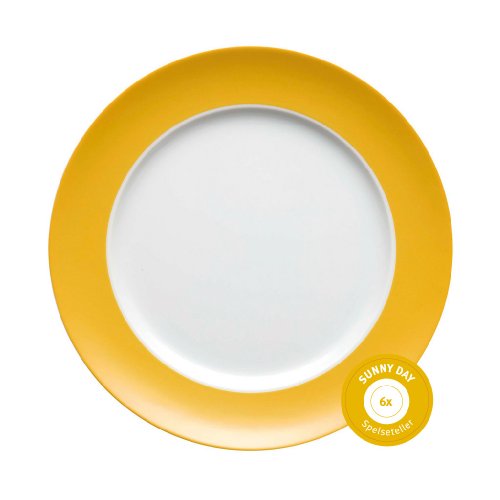 Thomas 10850-408502-28252 Set 6 Speiseteller Sunny Day Yellow Preisvergleich