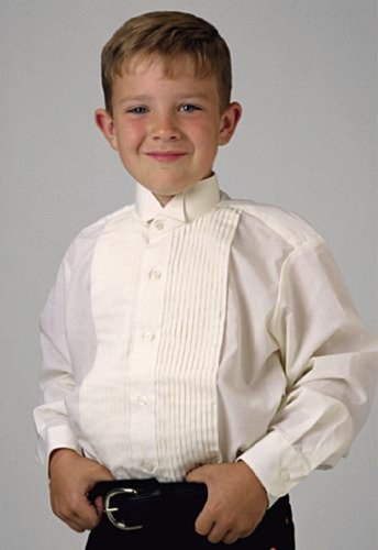 Childrens Tuxedo Shirt