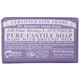 Dr. Bronner's Organic Pure Castile Bar Soap-Lavender-5 oz. (Pack of 5)